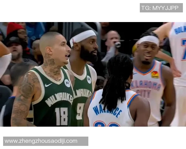 冲突！波蒂斯肘击升级一级恶犯 华莱士报复性推搡没推动吃T！